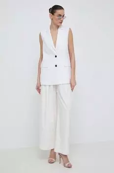 Льняной жилет Marella, белый