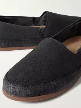 Льняные эспадрильи MULO, черный