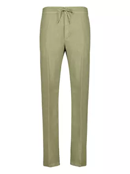 Льняные брюки 120% Lino, зеленый