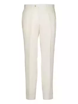 Льняные брюки Affonso, сшитые на заказ Frescobol Carioca, белый