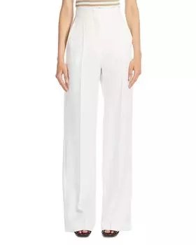 Льняные брюки Aversa Max Mara, серый