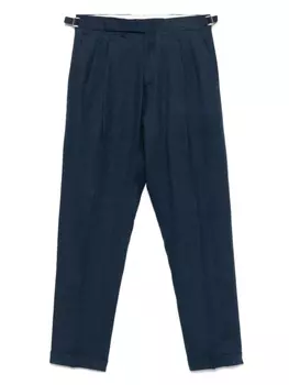 Льняные брюки Briglia 1949, синий