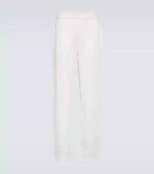 Льняные брюки Cornell Orlebar Brown, белый