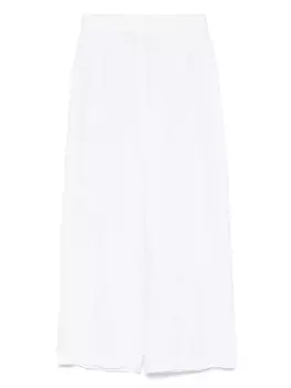 Льняные брюки DKNY, белый