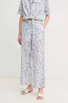 Льняные брюки DUANA Pepe Jeans, белый