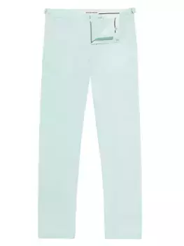 Льняные брюки «Гриффон» Orlebar Brown, цвет clear sky