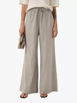 Льняные брюки gzliane Gestuz, цвет Rock Ridge