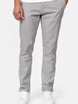 Льняные брюки haverfield Indicode, серый