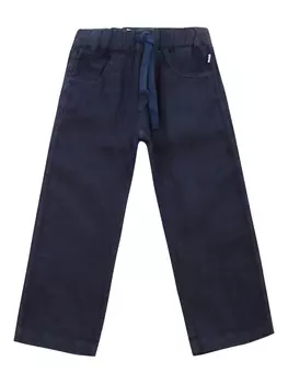 Льняные брюки Il Gufo, синий