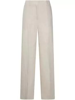 Льняные брюки Incotex, нейтральный