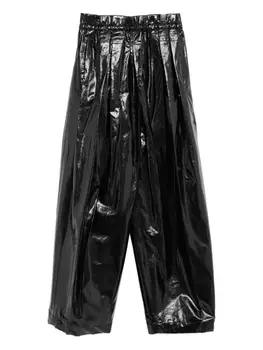 Льняные брюки Jil Sander, черный