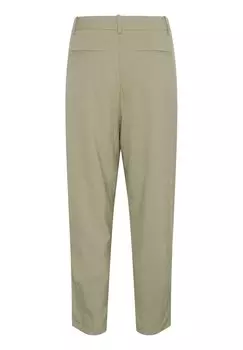 Льняные брюки Kamerle Suiting Kaffe, хаки