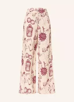 Льняные брюки кантина мохаве Oas, мультиколор