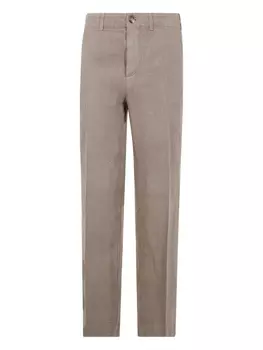 Льняные брюки Kiltie, коричневый