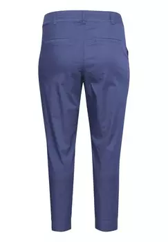 Льняные брюки Leana Kaffe Curve, синий