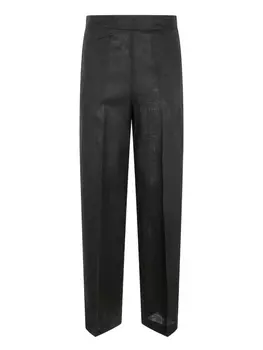 Льняные брюки Liviana Conti, черный