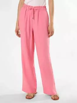 Льняные брюки Marie Lund, розовый