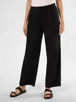 Льняные брюки мару Opus, черный