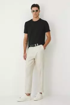 Льняные брюки Medicine, бежевый