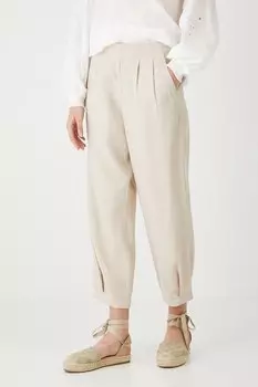 Льняные брюки Medicine, бежевый