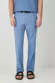 Льняные брюки Medicine, синий