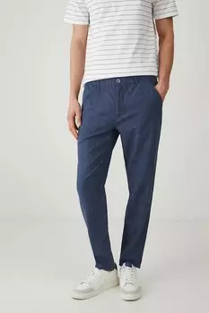 Льняные брюки Medicine, темно-синий