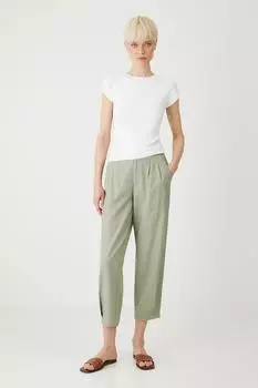Льняные брюки Medicine, зеленый