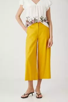 Льняные брюки Medicine, желтый