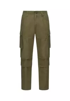 Льняные брюки Merly Long Linen Ragweartm, цвет Dark Olive