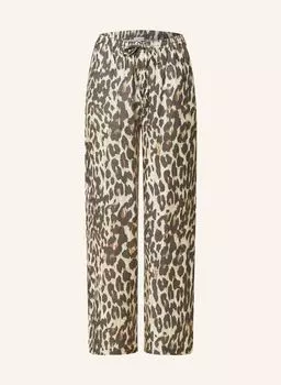 Льняные брюки Mrs & Hugs, мультиколор