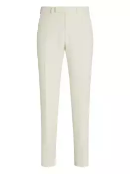 Льняные брюки Oasi Zegna, белый