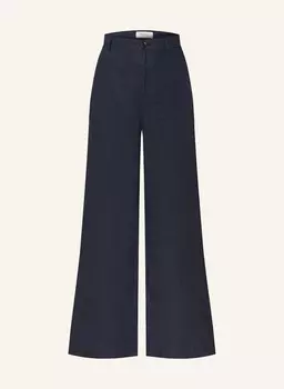 Льняные брюки Part Two, синий