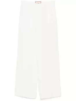Льняные брюки Plan C, белый