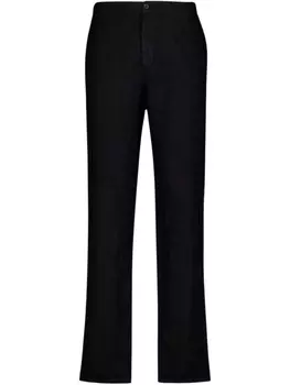 Льняные брюки по фигуре Boglioli, черный