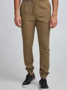 Льняные брюки проэйвинд 11 Project, коричневый