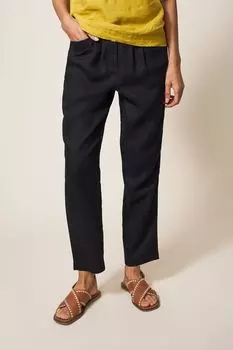 Льняные брюки Rowena White Stuff, черный