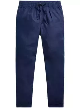 Льняные брюки с кулиской POLO RALPH LAUREN, синий