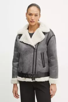 Льняные брюки Sisley, зеленый