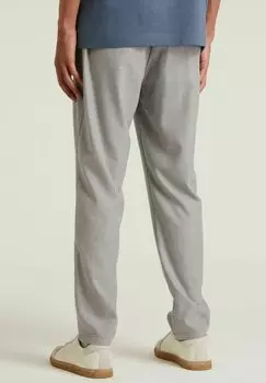 Льняные брюки Stone.L Anzar CHASIN', светло-серые