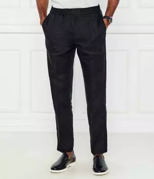 Льняные брюки tannen Slim fit Tiger Of Sweden, синий