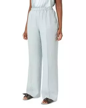 Льняные брюки Uscito Rocco Marina Rinaldi, зеленый