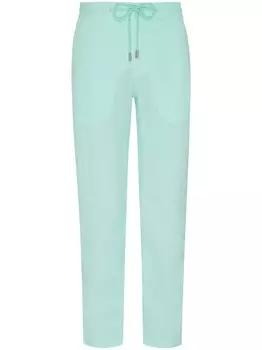 Льняные брюки Vilebrequin, синий