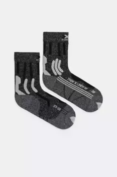 Льняные носки X-Socks Trek X, серый