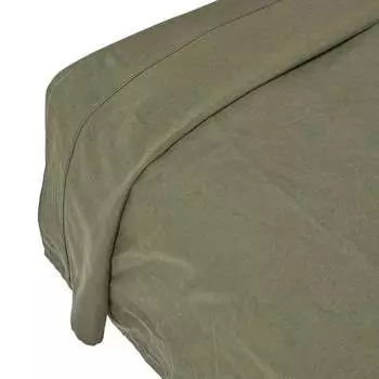 Льняные простыни Homescapes, зеленый