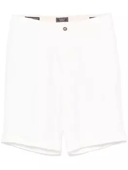 Льняные шорты-бермуды Peserico, белый