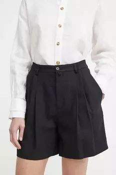 Льняные шорты Court Drykorn, черный