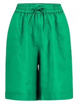 Льняные шорты FYNCH-HATTON Leinen Bermudas, зеленый