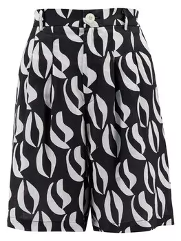 Льняные шорты FYNCH-HATTON Leinen Bermudas, черный