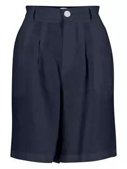 Льняные шорты FYNCH-HATTON Leinen Bermudas, темно-синий