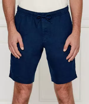 Льняные шорты Harlem Regular Fit Tommy Hilfiger, синий